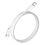 Cable Carga 100w 1m C Para iPhone 15 Plus Pro Max Macbook