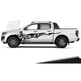 Calco Ford Ranger Tattoo Flame Tunning Tuning