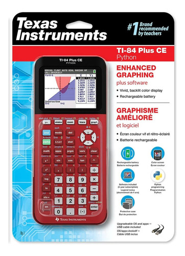 Calculadora Texas Instruments Ti-84 Plus Ce Python - Gráfica