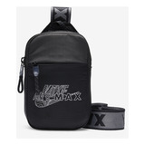 Bolsa Bandolera (1 L) Nike Sportswear Essential Negro Color Negro/negro/reflejo Plata