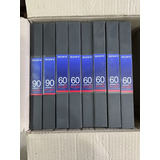 Video Cassette Betacam Sp, 6 De 60 Minutos Y 2 De 90 Minutos