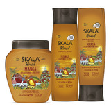 Skala Manga E Castanha Do Para Shampoo,condicinador E Creme