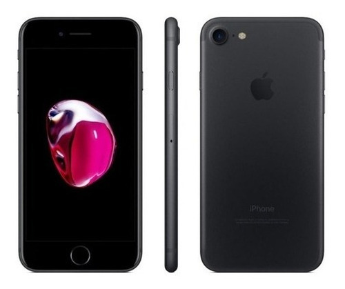  iPhone 7 32 Gb Preto-fosco + Nf Original