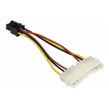 Cable Adaptador 2 Molex A 1 Pcie 6 Pin Placa D Video Mineria