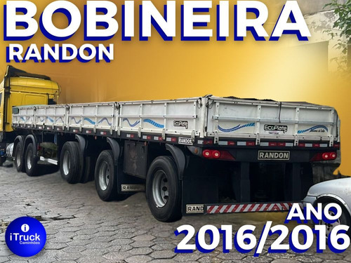 Carreta Bobineira Randon Vanderléia 2016/216 Branca