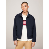 Chamarra Negra Bomber Informal De Hombre Tommy Hilfiger