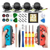 Kit De Reparación Joystick Para Nintendo Switch Con 4 Joycon