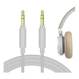 Cable De Audio 3,5 Mm Para Auriculares Universales | Blanco
