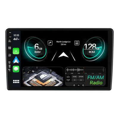 6+128g Coche Estéreo Para Citroen Berlingo Peugeot Partner