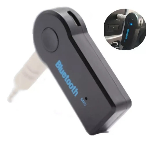 Receptor Auxiliar Bluetooth Aux 3.5 Auto Coche Manos Libres