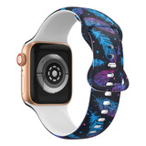 Correa Diseño Compatible Iwatch Apple Watch 42/44/45mm Pluma