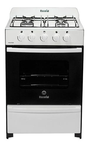 Cocina Escorial Master Classic S2 56cm Ge Blanca Color Blanco Tipo De Conexión Gas Natural