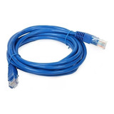 Cable De Red Cat.5e Ethernet 3 Metros Pc Módem Router Ps4