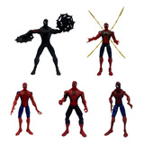 Coleccion Venon-spiderman Por 4 (juguete Niños) Articulado