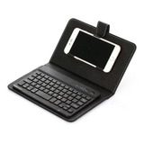 Funda De Teclado Bluetooth Para Teléfono Celular De 4,5 A 6,