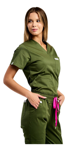 Ambo Medico Coco Wear / Verde Militar Mujer 