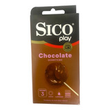 Sico Play Chocolate 3 Condones