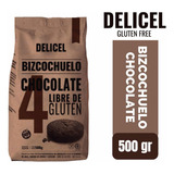 Premezcla Bizcochuelo De Chocolate Delicel Sin Tacc X 500 Gr Delicel Bizcochuelo - Chocolate - Unidad - 1 - 1