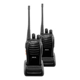 Kit Intercomunicadores Philco Md 216 Walkie Talkie X2 Color Negro