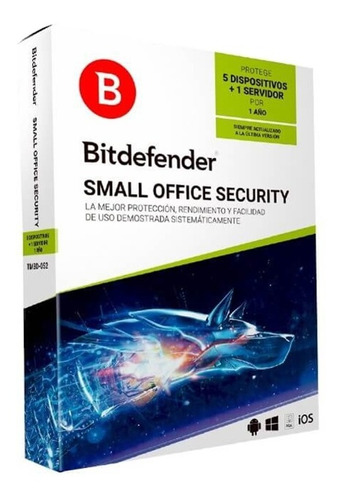 Bitdefender Small Office Security/5 Users + 1 Server/1 Año