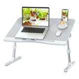 Bandeja Plegable Para Laptop, Mesa De Cama Ajustable Para La