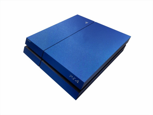 Skin Ps4 Fat - Azul Metálico - Frete Grátis