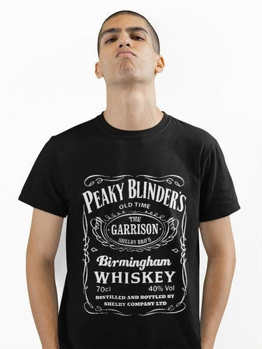 Polera Peaky Blinders Serie Birmingham Whiskey Shelby