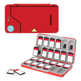 Estuche Portable Almacena 24 Cartuchos Para Nintendo Switch