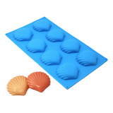 X-haibei Molde De Silicona Shell Jabon Madeleines Pastel Cho