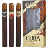 Set Variety De Perfume Cuba De 3 Piezas Trio I Cuba Gold Vip