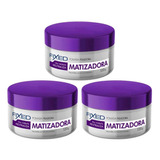 Fixed Pomada Fixadora E Matizadora 120g - Kit Com 3un