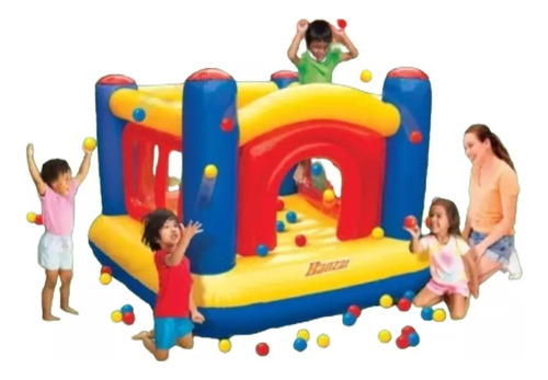 Juego Inflable Castillo Trampolin Banzai Con Bomba