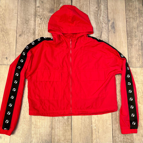 Campera Topper Mujer Rompeviento T L Solo Una Postura Roja