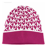 Michael Michael Kors - Gorro Con Logotipo Mk Para Mujer