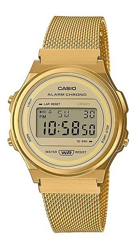 Reloj Casio Hombre Mujer A171wemg 9a Ø36.6mm Vintage Impacto