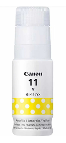 Tinta Canon Gi 11 Yellow Original Pixma G2160 G3160