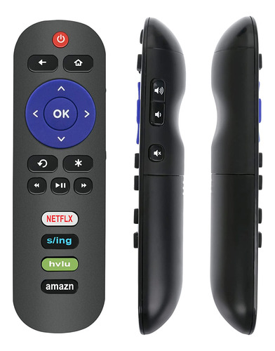 Rc280 Remote Replacement Fit For Tcl Roku Smart Tv 40s325 43