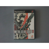 Metal Gear 2 - Play Station 2 - Usado 