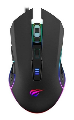 Mouse Gamer Retroiluminado Programable Software Rgb Ms1002