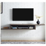Martin Furniture Consola Flotante Asimétrica Para Tv Para