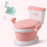 Vaso Mini Assento Infantil Banheiro Cor Rosa