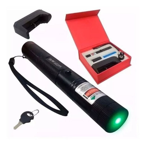 Caneta Laser 159.000mw 50km Verde Longo Alcance Bateria Sup