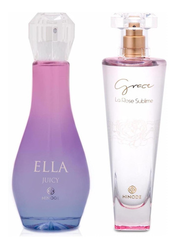 Kit Perfume Feminino Ella Juicy + Grace Sublime. 