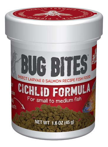 Fluval Bug Bites - Alimento Cclido, Grnulos Para Peces De Ta