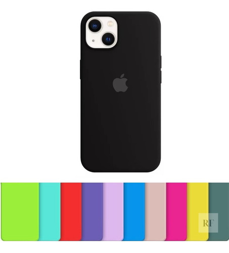 Capa Capinha Para iPhone 13 Silicone Premium Cores