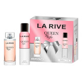 La Rive Kit Queen Of Life Edp 75ml + Deo 150ml Frete Grátis