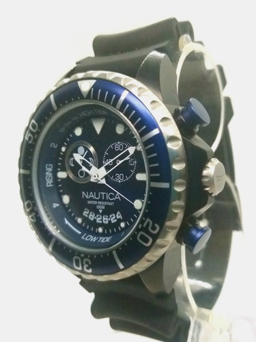 Reloj Nautica Diver Caballero Cuarzo Impecable No Timex 