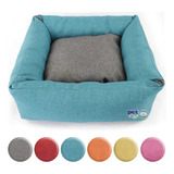 Cama Para Perro Gato Mediano | Reversible Frio Calor Lavable