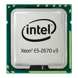 Processador Intel Xeon E5-2670 V3 Bx80644e52670v3  De 12 Núcleos E  3.1ghz De Frequência