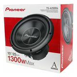 Woofer Pioneer 10 Pulgadas Ts-a250d4 Doble Bobina